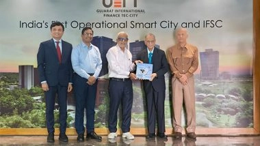 India News | Infosys Founder NR Narayana Murthy Visits GIFT City, Commends Its Global Growth Trajectory