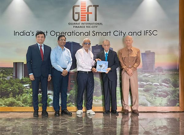 India News | Infosys Founder NR Narayana Murthy Visits GIFT City, Commends Its Global Growth Trajectory