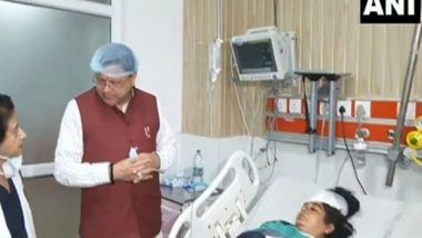 India News | Rudraprayag Bus Accident: CM Dhami Visits Injured at AIIMS Rishikesh