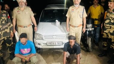 India News | Punjab: BSF Apprehends 5 Individuals, Seizes Heroin Packet in Separate Operations