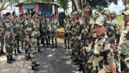 India News | ADG BSF Eastern Command Visits Border Area in Tripura