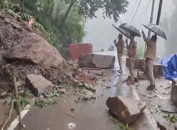 India News | Uttarakhand: Passenger Movement Halted Due to Debris Blockage Near Sonprayag Area