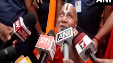 India News |  I Felt Really Good After His Darshan: Jagadguru Rambhadracharya Attends Lord Jagannath Rath Yatra