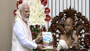 India News | PM Modi Attends Centenary Celebrations of Acharya Shri 108 Vidyanand Ji Maharaj