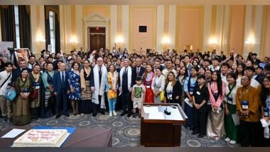 World News | Tibetan Americans, US Congress Celebrate Tibet Lobby Day, Dalai Lama's 90th Birthday