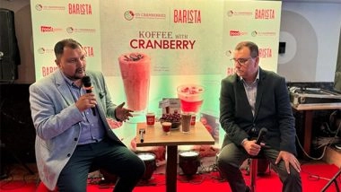 Business News | Barista and US Cranberries Unveil Tangy, Tempting Summer Delights for India's Cafe Lovers