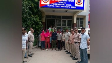 India News | Delhi Police Apprehended 18 Illegal Bangladeshi Nationals in Ashok Vihar