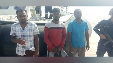 India News | Indian Coast Guard Rescues Three Sri Lankans Near Tamil Nadu's Dhanushkodi