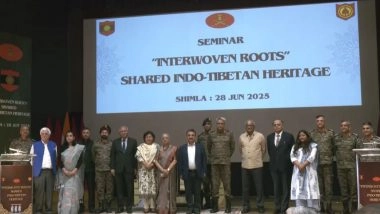India News | Shimla: Indian Army Hosts Seminar on Indo-Tibetan Heritage; Emphasises Strategic, Cultural, Spiritual Linkages