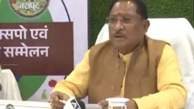 India News | Chhattisgarh CM Vishnu Deo Sai Inaugurates Agri-Horti Expo and Buyer-seller Conference in Jashpur