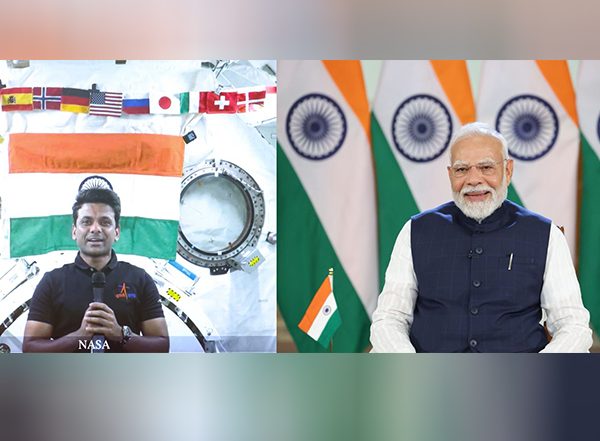 India News | PM Modi Interacts with Group Captain Shukla, First Indian to Reach International Space Station