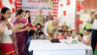 India News | Arunachal Governor Celebrates His 72nd Birthday with School Children