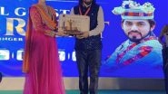 Entertainment News | Esha Deol Presents Himachal Ratan Award to Kullu Folk Singer Inderjeet