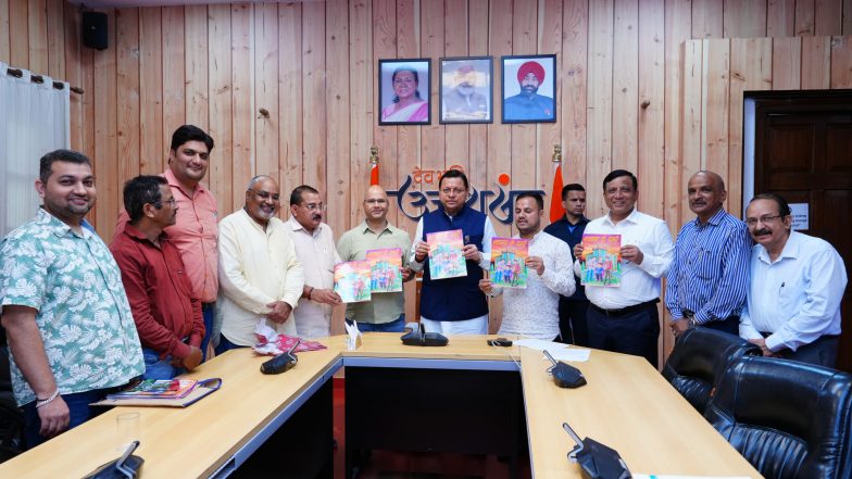 India News | Uttarakhand CM Dhami Releases New Book 'Swasthya Ke Prahari' Authored by Lalit Shaurya