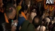 India News | Delhi CM Rekha Gupta Completes Govardhan Parikrama in UP's Mathura