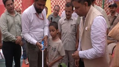 India News | J-K: District Social Welfare Department in Kathua Distributes Prosthetic Aids to Empower Specially-abled