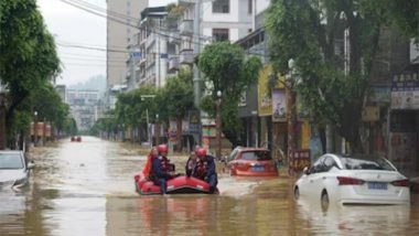 World News | China's Rongjiang County Battles Severe Flooding, Activates Highest-level Emergency Response