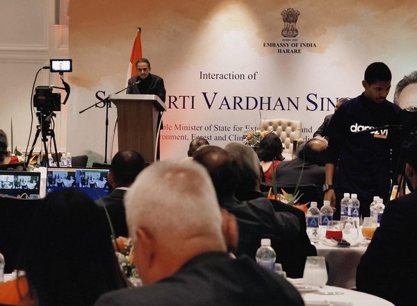 World News | MoS Kirti Vardhan Singh Highlights Indian Diaspora's Contribution to Zimbabwe's Economy