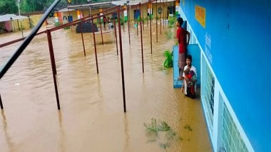 India News | Jharkhand: 162 Children Rescued from Flooded School in Jamshedpur