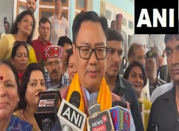India News | Himachal: Kiren Rijiju Reiterates Centre's Commitment to Tribals, Minorities