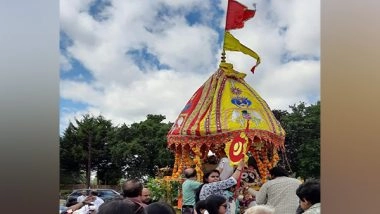 World News | UK: Over 1,000 Devotees Join Rath Yatra Celebrations; Indian Deputy High Commissioner Performs Chhera Paharna Ritual
