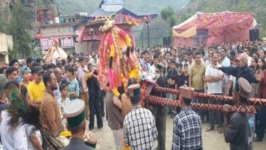 India News | Himchal Pradesh: People Celebrate Ashadh Fair in Rampur to Seek Relief from Drought and Heat