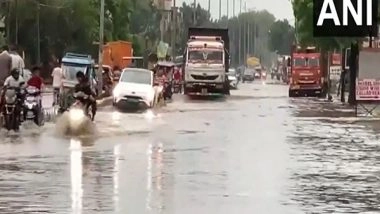 India News | Uttar Pradesh's Hapur City Faces Severe Waterlogging After Heavy Rainfall