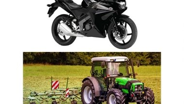 Business News | Two-wheeler and Tractor Sales Set to Grow, but Cars and Trucks May See Slower Growth Between FY25-27: Report