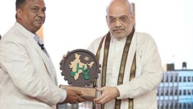 Business News | Hon'ble Home Minister Shri Amit Shah Visits Greenzo Energy, Applauds Pioneering Work in Green Hydrogen