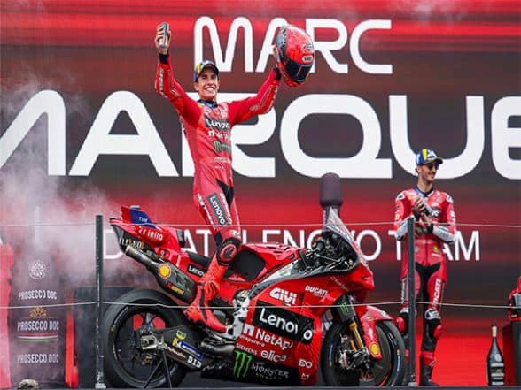 Sports News | Marquez Beats Bezzecchi to Level Agostini in Dramatic Dutch GP