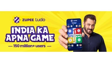 Business News | Zupee Ludo Strengthens Position as Category Leader with 150 Million Users and 12.5 Billion Gameplays