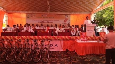 Business News | 176 Bicycles, 105 Villages, One Vision for Education: Avaada Foundation Empowers Young Achievers in Uttar Pradesh