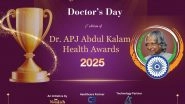 Business News | Celebrating Success: Dr. APJ Abdul Kalam Health Awards 2025