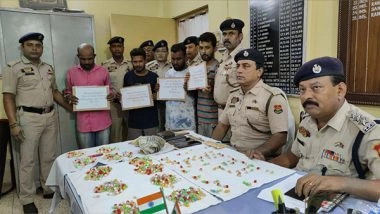 India News | Tripura Police Arrest Four Drug Smugglers, Recover Items Worth Rs 2 Lakh
