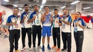 Sports News | Hitesh, Sachin Siwach Lead India's Winning Start at World Boxing Cup Kazakhstan 2025