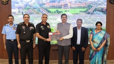 India News | Osmania University VC Visits College of Defence Management, Inaugurates 'Kurukshetra' Domain Awareness Room