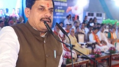 India News | MP CM Mohan Yadav Inaugurates Water Conservation Works Worth over Rs 1,518 Crore in Khandwa
