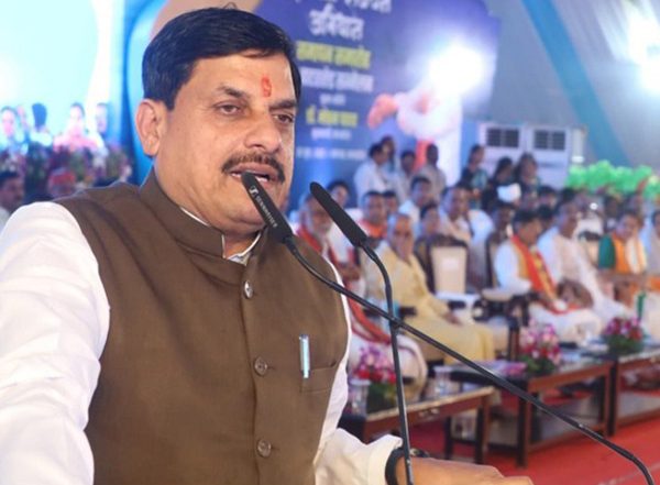 India News | MP CM Mohan Yadav Inaugurates Water Conservation Works Worth over Rs 1,518 Crore in Khandwa