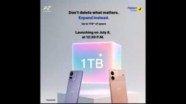 Ai+ Pulse and Ai+ Nova 5G Smartphones To Launch in India on July 8, 2025 via Flipkart; Madhav Seth’s Brand To Offer Up to 1TB Expandable Storage