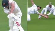 Aiden Markram Catch Video: Watch South African Cricketer Take Stunning Low Catch at Second Slip to Dismiss Cameron Green Off Kagiso Rabada During SA vs AUS ICC WTC 2025 Final