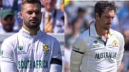 Australia, South Africa Players Wear Black Armbands, Observe Silence For Ahmedabad Air Plane Crash Victims Ahead of Day 3 of SA vs AUS ICC WTC 2025 Final (Watch Video)