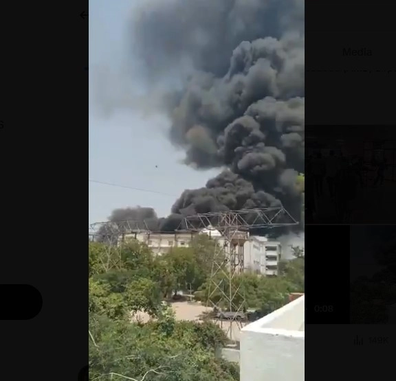 The Air India flight, a Boeing 787 Dreamliner carrying 242 passengers, was en route from Ahmedabad to London Gatwick when the incident occurred.