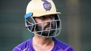 Happy Birthday Ajinkya Rahane! BCCI Wishes Indian Batter and KKR Captain As He Turns 37