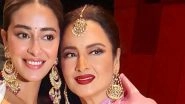 Ananya Panday Shares Heartwarming Childhood Memories With &lsquo;Umrao Jaan&rsquo; Actress Rekha, Reflects on Their Timeless Bond at Re-Release Event (See Post)