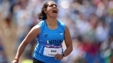 Annu Rani Wins Gold Medal at Women's Javelin Throw Event With Personal in Taiwan Athletics Open 2025