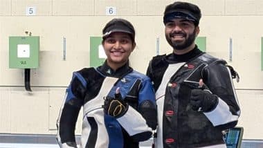 Arya Borse, Arjun Babuta Win Gold Medal at 10M Mixed Team Air Rifle Event in ISSF World Cup 2025 at Munich