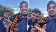 Arshdeep Singh and Dhruv Jurel Enjoy Creating 'Dame Un Grrr' Instagram Reel, Watch Video of Indian Cricketers' Funny Take on Viral Song!