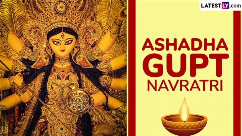 Ashadha Gupt Navratri 2025 Wishes: Send WhatsApp Messages, Quotes, Greetings, HD Images of Goddess Durga and Wallpapers To Celebrate the Nine-Day Festival