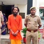 Shahjahanpur Bomb Threat: Baba Dharmveer Threatens To Blow Up Shahjahanpur Railway Station With Bomb, Arrested From Temple (See Pic)