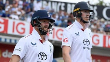 England Beat India By Five Wickets in 1st Test 2025: Ben Duckett's Century, Zak Crawley and Joe Root's Half-Century Help Ben Stokes and Co Complete Clinical Run Chase